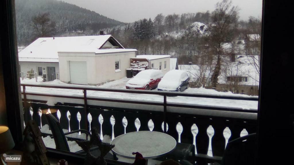 Schönes Wohnung bei Winterberg mit WiFi Exterior foto